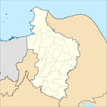 Indonesia Bekasi Regency location map